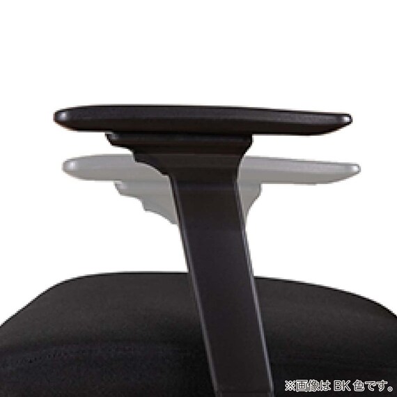 デスクチェア(アトム エアシート BK/LGY)【島忠ホームズ商品】 17枚目画像
