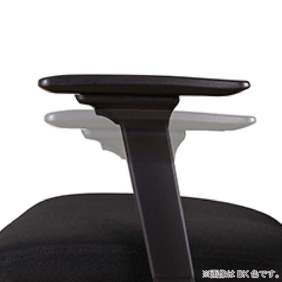 デスクチェア(アトム エアシート BK/LGY)【島忠ホームズ商品】 17枚目画像