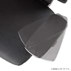 デスクチェア(アトム エアシート BK/LGY)【島忠ホームズ商品】 18枚目画像