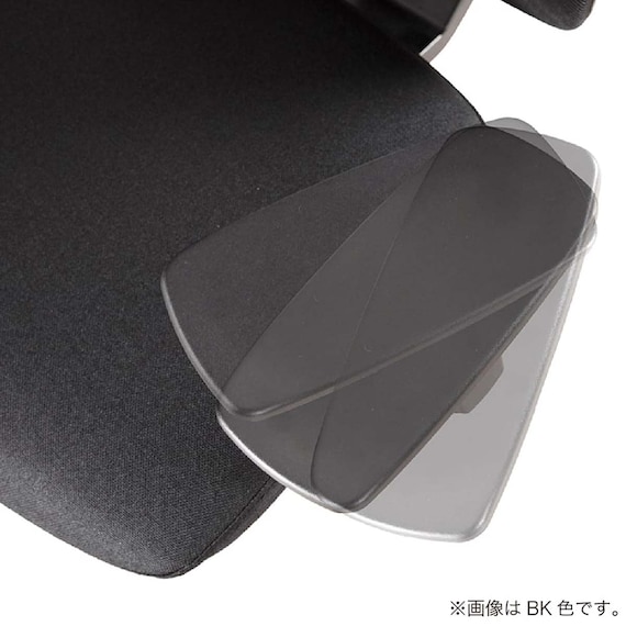 デスクチェア(アトム エアシート BK/LGY)【島忠ホームズ商品】 18枚目画像