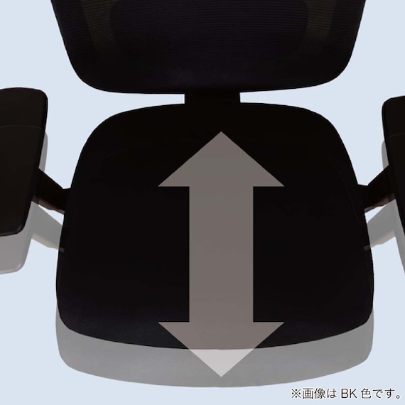 デスクチェア(エアロ WH/GY)【島忠ホームズ商品】 15枚目画像