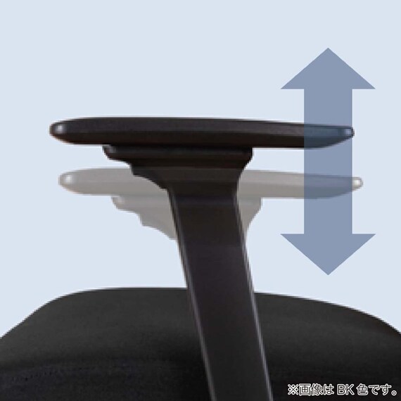 デスクチェア(エアロ WH/GY)【島忠ホームズ商品】 16枚目画像