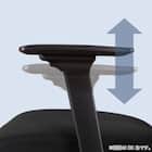 デスクチェア(エアロ WH/GY)【島忠ホームズ商品】 16枚目画像