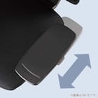 デスクチェア(エアロ WH/GY)【島忠ホームズ商品】 17枚目画像