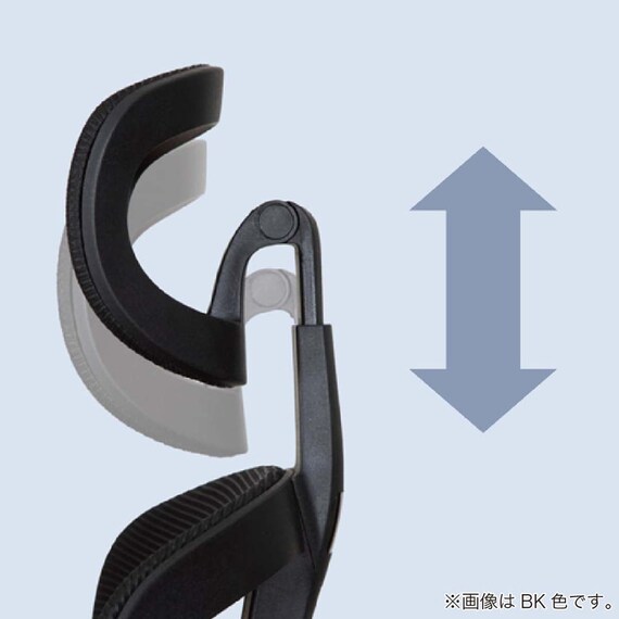 デスクチェア(エアロ WH/GY)【島忠ホームズ商品】 19枚目画像