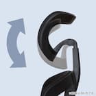 デスクチェア(エアロ WH/GY)【島忠ホームズ商品】 20枚目画像