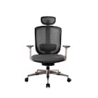 デスクチェア(エアロ WH/GY)【島忠ホームズ商品】 22枚目画像