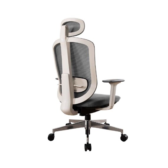 デスクチェア(エアロ WH/GY)【島忠ホームズ商品】 23枚目画像