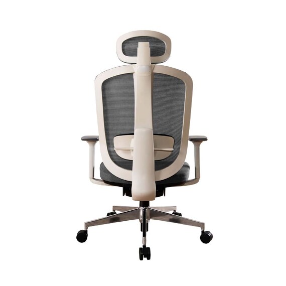 デスクチェア(エアロ WH/GY)【島忠ホームズ商品】 24枚目画像