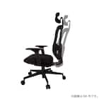 デスクチェア(エアロ WH/GY)【島忠ホームズ商品】 25枚目画像