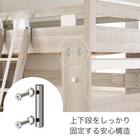 システムベッド ロフトタイプ(カレ・ド LGY)【島忠ホームズ商品】 4枚目画像