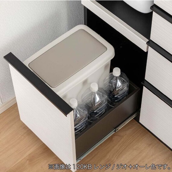 キッチンボード(スターダム2 幅120cm BK)【島忠ホームズ商品】 18枚目画像