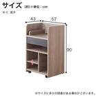 ランドセルラック(カレ・ド LGY)【島忠ホームズ商品】 13枚目画像