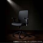デスクチェア(JG-4 401 BK/肘なし)【島忠ホームズ商品】 13枚目画像