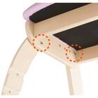 木製椅子(ラブリーチェア KDC-365 PWPR)【島忠ホームズ商品】 6枚目画像