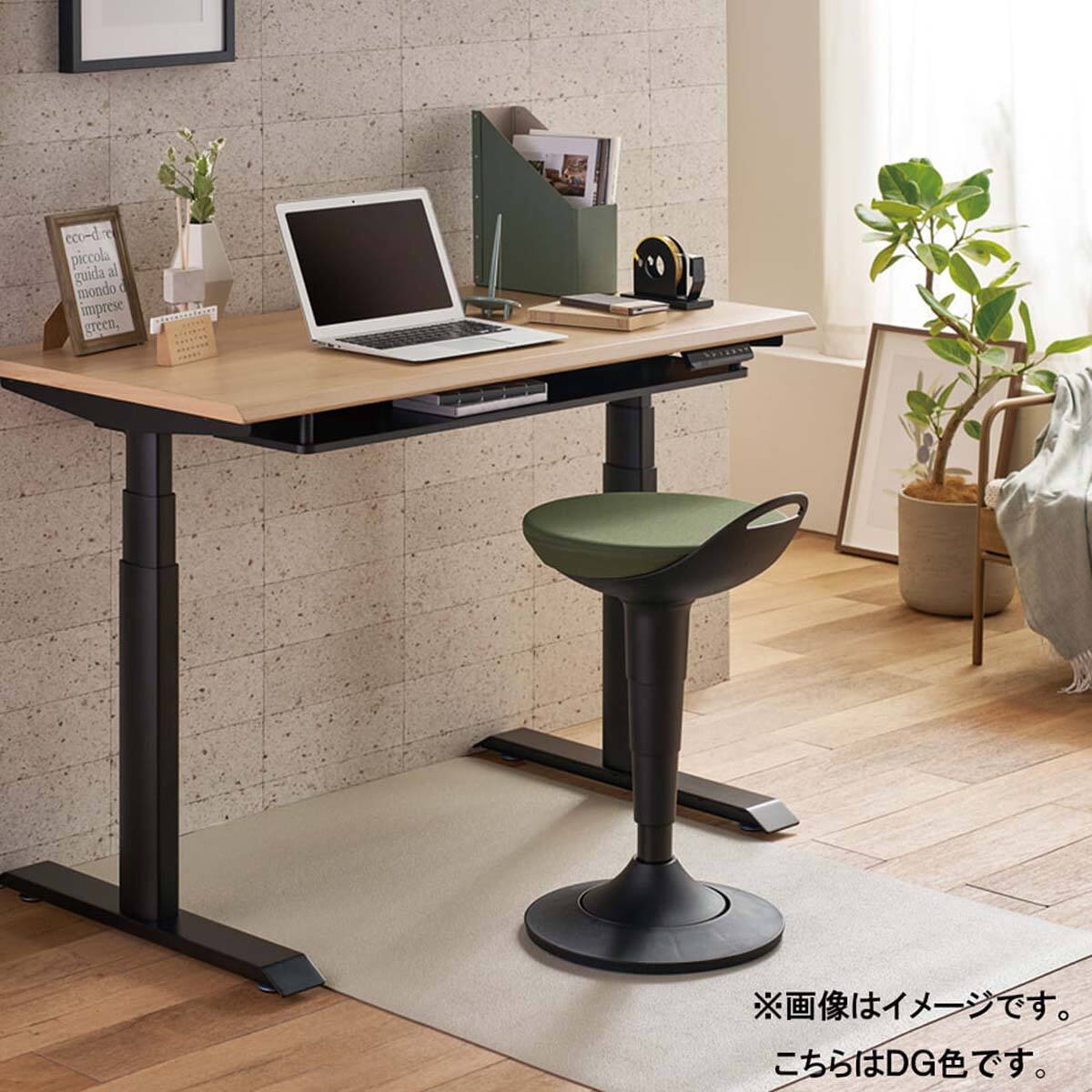 黒のデスクとベージュのスツールセット スツール(アルテージ KWY-375 BE)【島忠ホームズ商品】 | ニトリネット