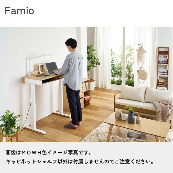 キャビネットシェルフ(ファミオ FDB-811 MOBK)【島忠ホームズ商品】 4枚目画像