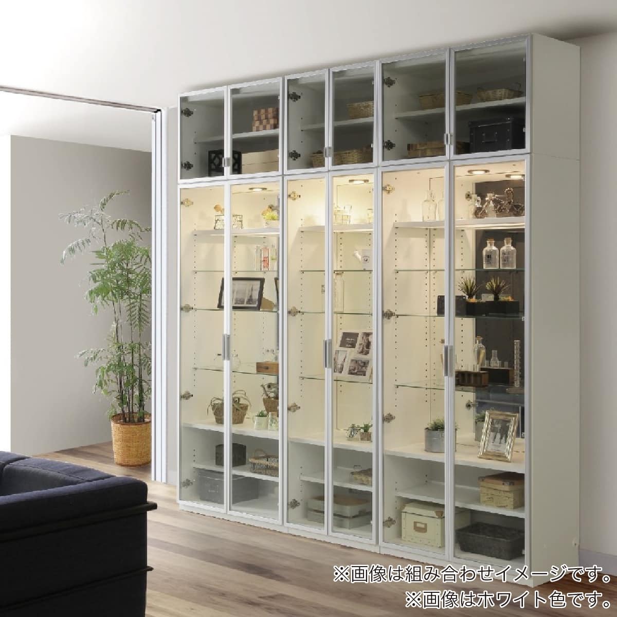 コレクションボード(ヴァール 幅80cm WH)【島忠ホームズ商品