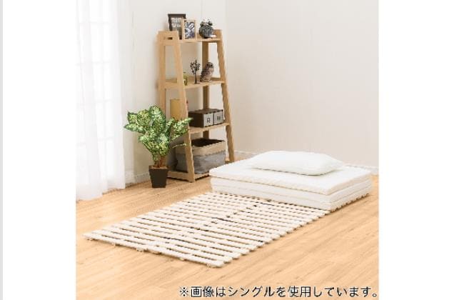 ニトリ ベッド セミダブル すのこベッド(ソルバ4/マットレス用
