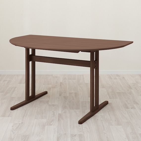 ダイニングテーブル(半円形SJ604 135 MBR) 4枚目画像