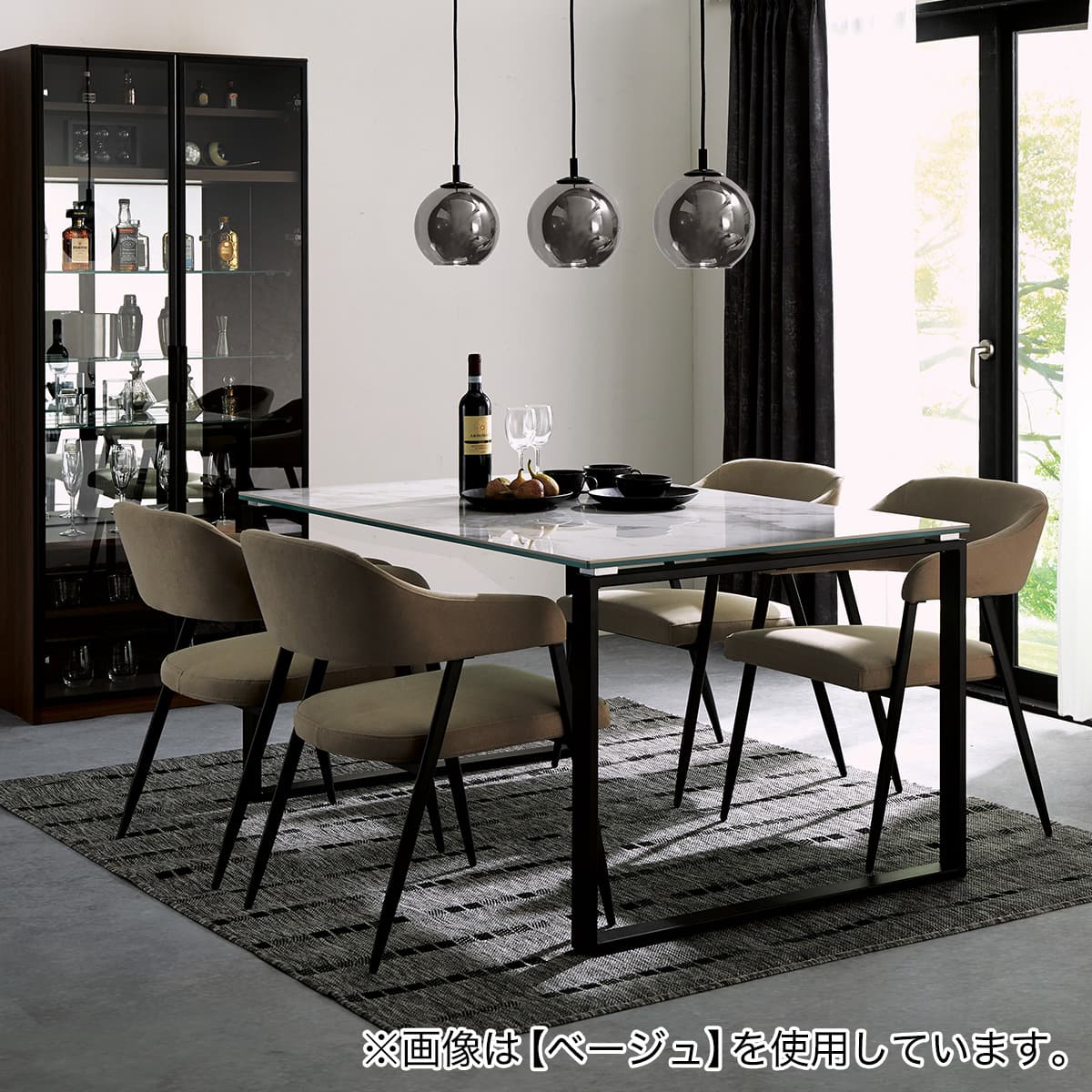 肘付きダイニングチェア(イジー2 LGY) | ニトリネット【公式】 家具