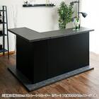 セラミック天板 バーカウンター (幅120cm コーナー LGY) 9枚目画像