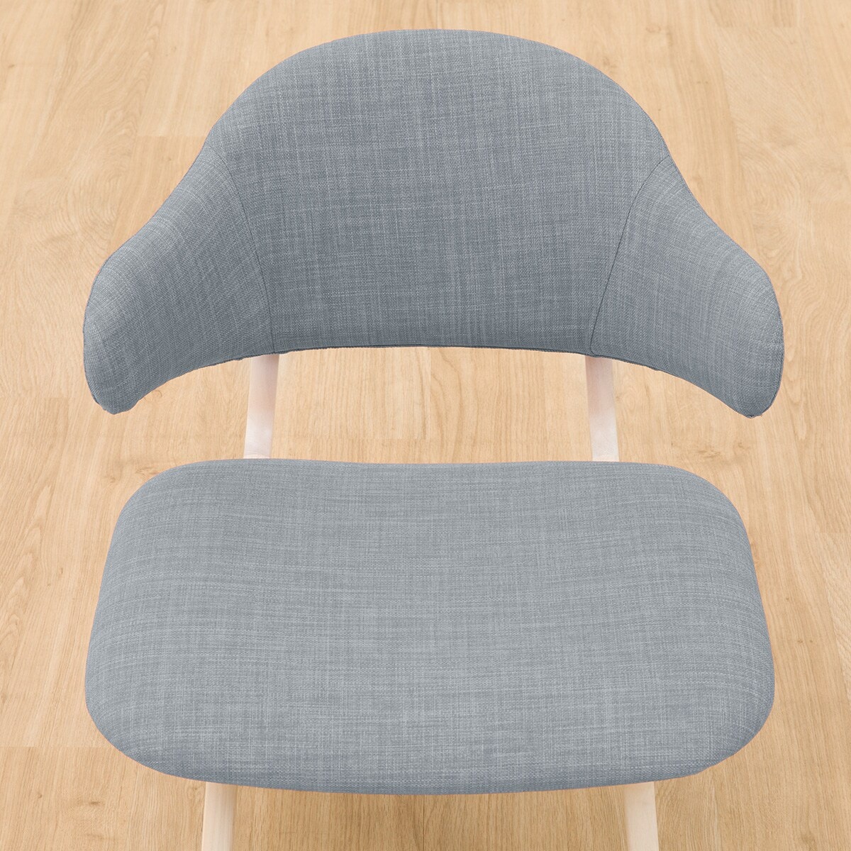 旧モデル】傷・汚れに強いファブリック リビングダイニング1人用チェア