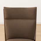 ソファのような座り心地のポケットコイルダイニングチェア(Nコレクション C-27AL MBR/AQ-BR) 8枚目画像