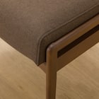 ソファのような座り心地のポケットコイルダイニングチェア(Nコレクション C-27AL MBR/AQ-BR) 10枚目画像