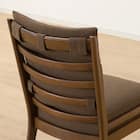 ソファのような座り心地のポケットコイルダイニングチェア(Nコレクション C-27AL MBR/AQ-BR) 11枚目画像