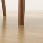 ソファのような座り心地のポケットコイルダイニングチェア(Nコレクション C-27肘付き MBR/AQ-BR) 14枚目画像