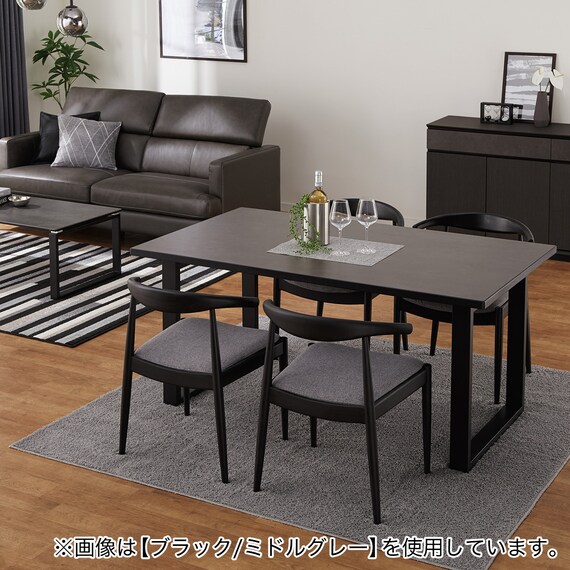 ダイニングチェア(Nコレクション C-01D BK/AQ-MGY) 14枚目画像