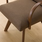 ダイニングチェア(Nコレクション C-60S肘付き MBR/AQ-BR) 7枚目画像