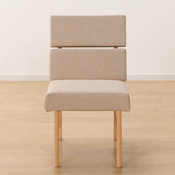 ソファのような座り心地のポケットコイルダイニングチェア(Nコレクション C-74 NA/AQ-BE) 9枚目画像