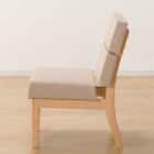 ソファのような座り心地のポケットコイルダイニングチェア(Nコレクション C-74 NA/AQ-BE) 10枚目画像