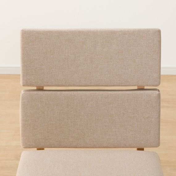 ソファのような座り心地のポケットコイルダイニングチェア(Nコレクション C-74 NA/AQ-BE) 12枚目画像