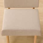 ソファのような座り心地のポケットコイルダイニングチェア(Nコレクション C-74 NA/AQ-BE) 13枚目画像