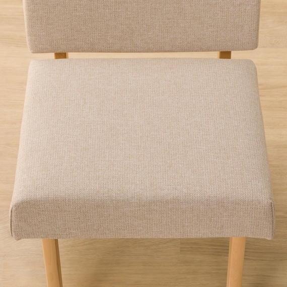 ソファのような座り心地のポケットコイルダイニングチェア(Nコレクション C-74 NA/AQ-BE) 13枚目画像