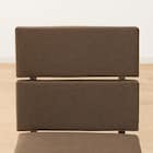 ソファのような座り心地のポケットコイルダイニングチェア(Nコレクション C-74 MBR/NSF-BR) 8枚目画像