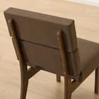 ソファのような座り心地のポケットコイルダイニングチェア(Nコレクション C-74 MBR/NSF-BR) 11枚目画像