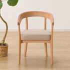 ソファのような座り心地のポケットコイルダイニングチェア(Nコレクション C-75 NA/AQ-BE) 6枚目画像