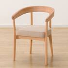 ソファのような座り心地のポケットコイルダイニングチェア(Nコレクション C-75 NA/AQ-BE) 7枚目画像