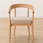 ソファのような座り心地のポケットコイルダイニングチェア(Nコレクション C-75 NA/AQ-BE) 8枚目画像