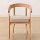 ソファのような座り心地のポケットコイルダイニングチェア(Nコレクション C-75 NA/AQ-BE) 8枚目画像