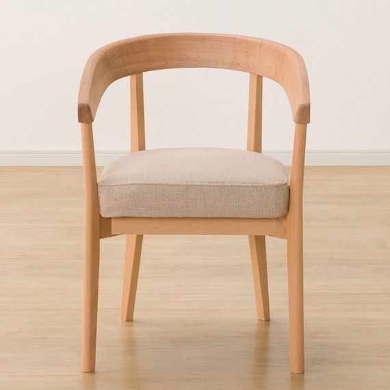 ソファのような座り心地のポケットコイルダイニングチェア(Nコレクション C-75 NA/AQ-BE) 8枚目画像