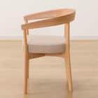 ソファのような座り心地のポケットコイルダイニングチェア(Nコレクション C-75 NA/AQ-BE) 9枚目画像