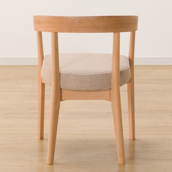 ソファのような座り心地のポケットコイルダイニングチェア(Nコレクション C-75 NA/AQ-BE) 10枚目画像