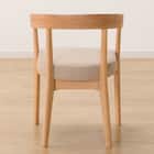 ソファのような座り心地のポケットコイルダイニングチェア(Nコレクション C-75 NA/AQ-BE) 10枚目画像