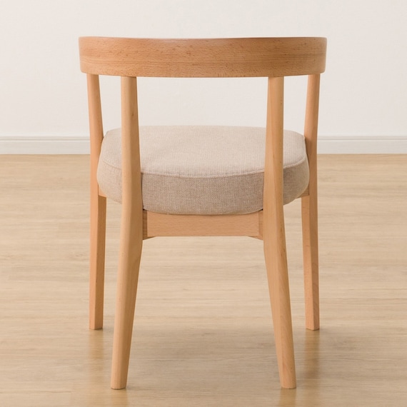 ソファのような座り心地のポケットコイルダイニングチェア(Nコレクション C-75 NA/AQ-BE) 10枚目画像