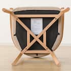 ソファのような座り心地のポケットコイルダイニングチェア(Nコレクション C-75 NA/AQ-BE) 16枚目画像